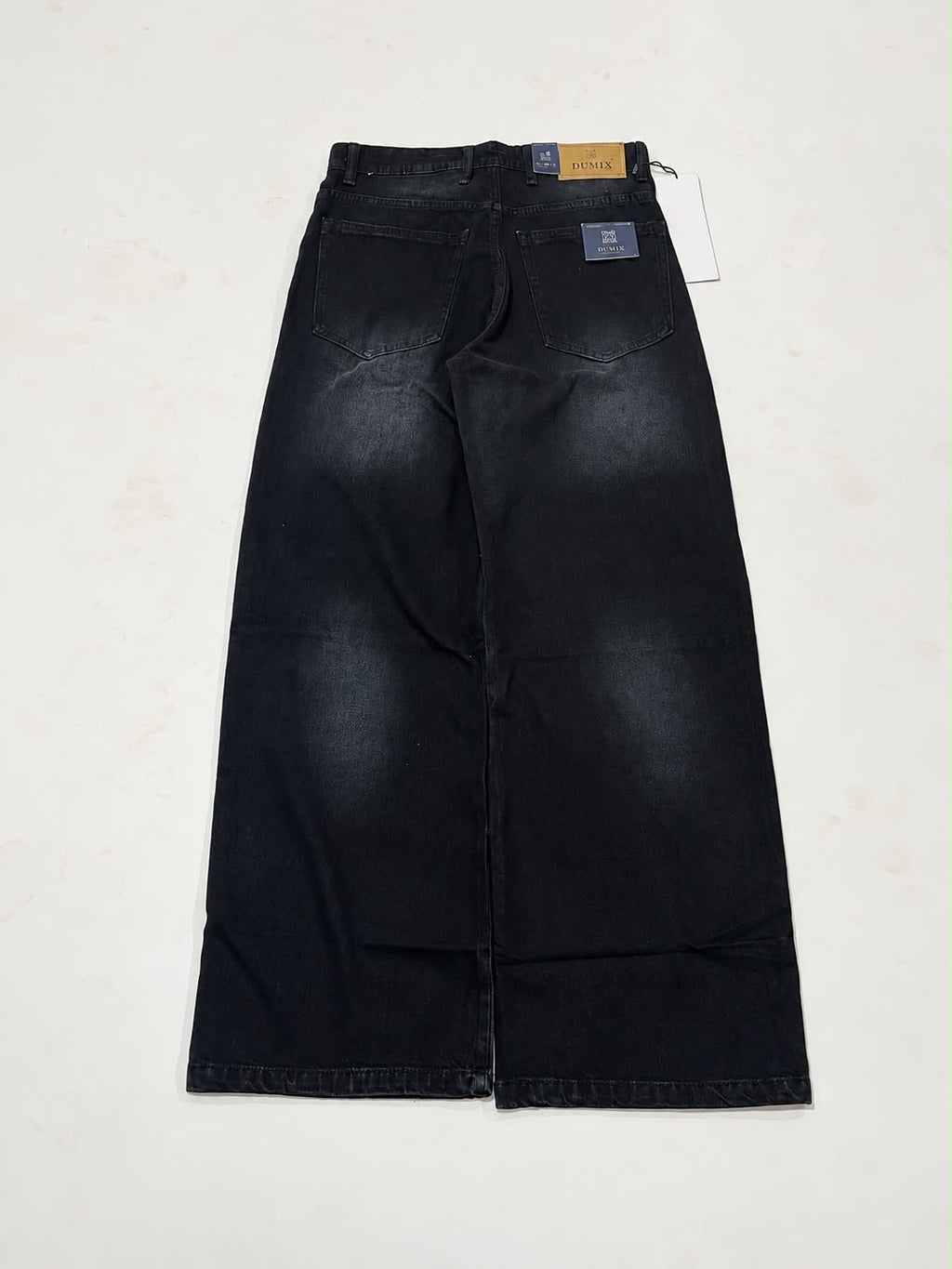 Black Wide-Leg Jeans