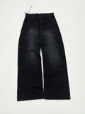 Black Wide-Leg Jeans